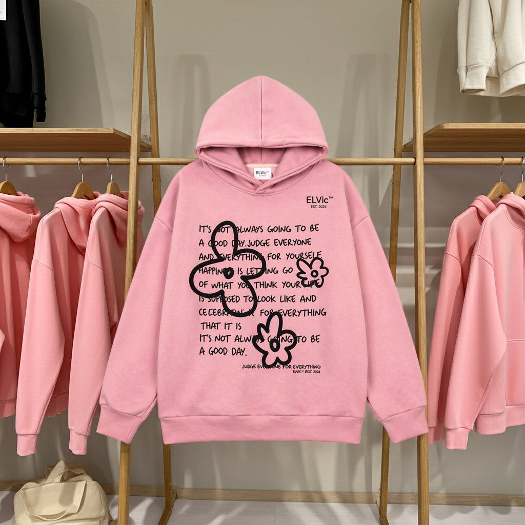 ELVic™ Essential Oversized Hoodie – Premium Streetwear Passform