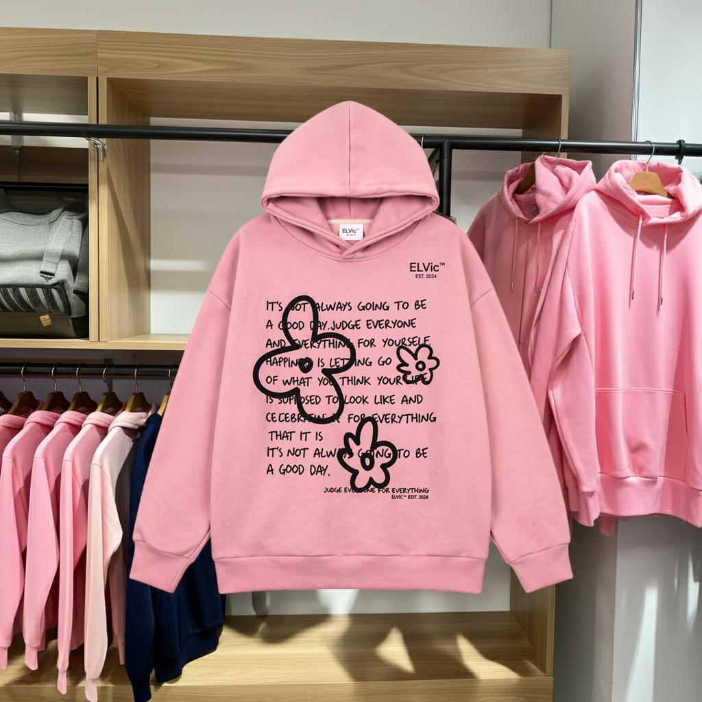 ELVic™ Essential Oversized Hoodie – Premium Streetwear Fit