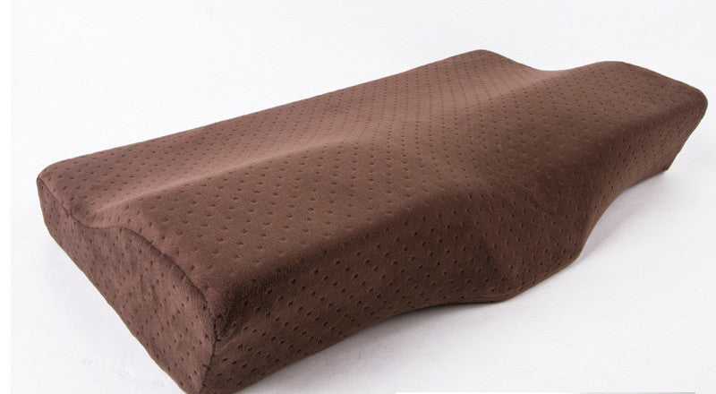 ELVIC™ Ergonomic Cervical Memory Foam Pillow – Full Head & Neck Support for Better Sleep