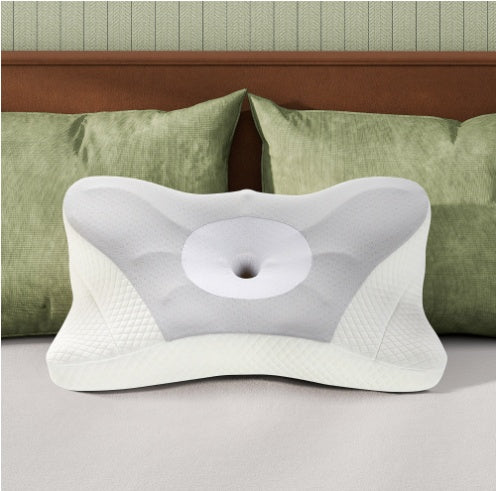 ELVIC™ Cooling Ergonomic Cervical Memory Foam Pillow – Dual Height Design