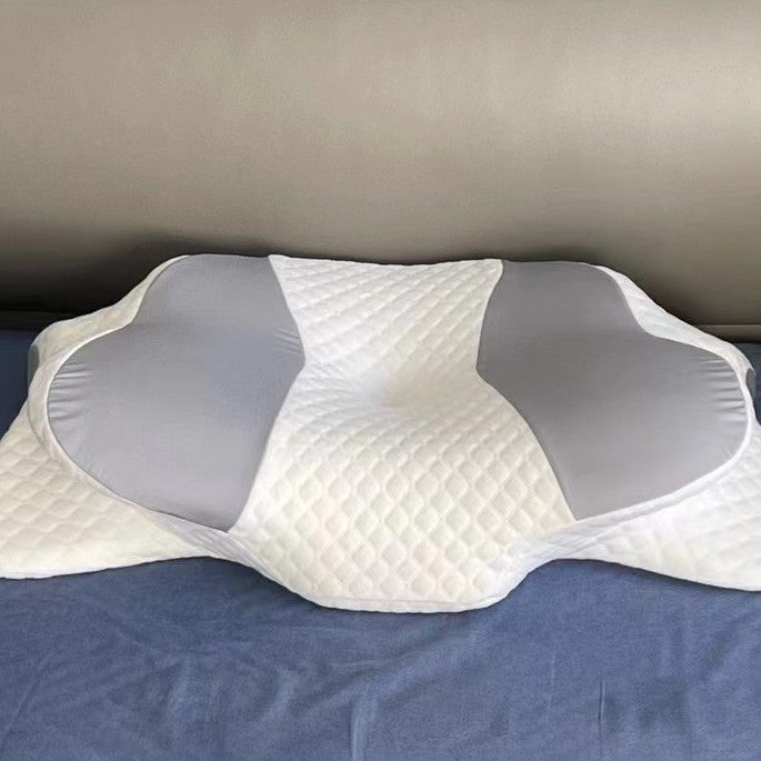 ELVIC™ Slow Rebound Memory Foam Neck Pillow – Breathable Ergonomic Design