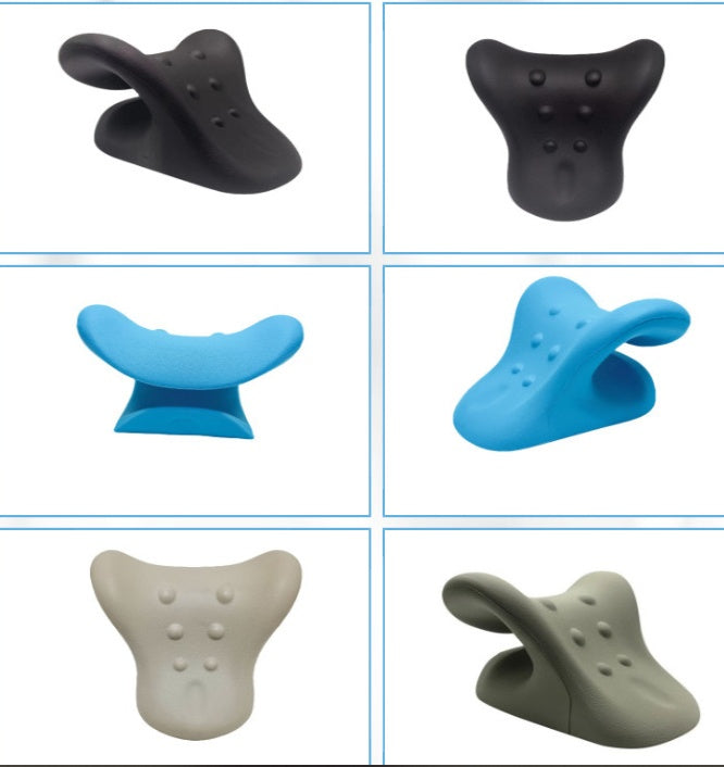 ELVIC™ HeatRelief Pro – Heated Cervical Traction & Neck Therapy Pillow