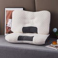 ELVIC™ Ergonomic Neck Massage Pillow – Washable Memory Foam Cervical Support