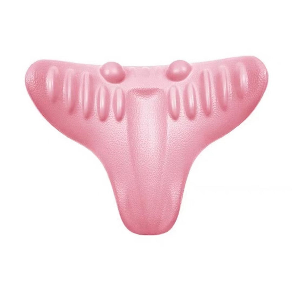 ELViC™ Neck Relaxation Massage Pillow – Gravity Stretch Comfort for Home Use