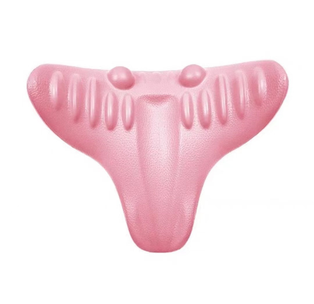 ELViC™ Neck Relaxation Massage Pillow – Gravity Stretch Comfort for Home Use