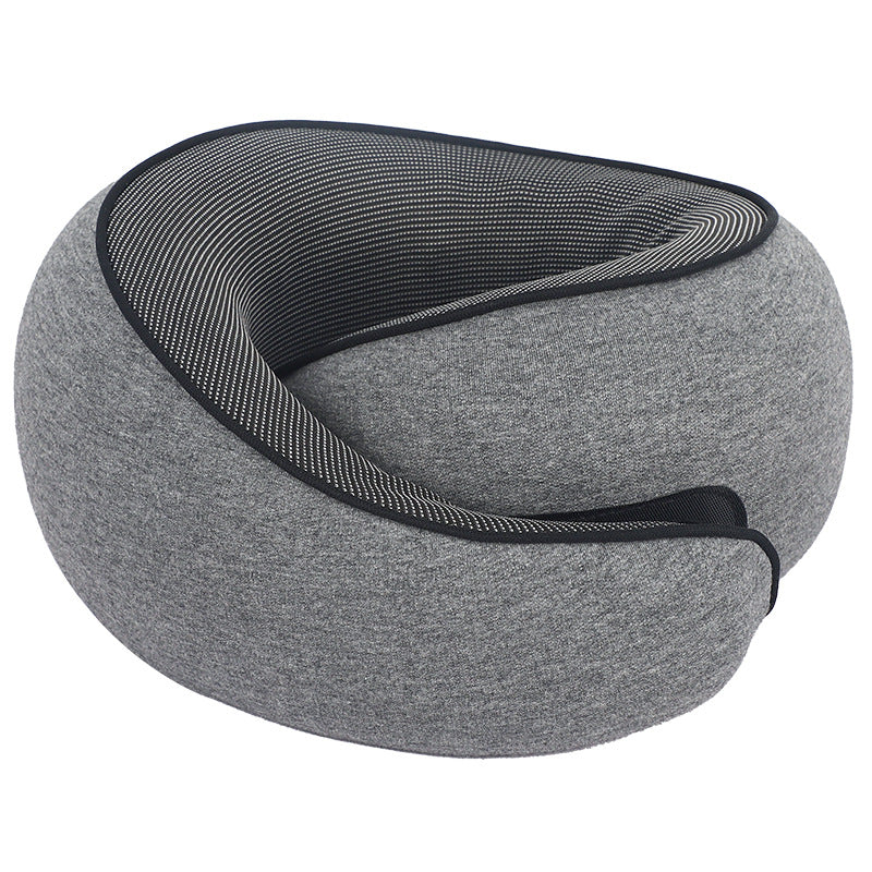 Memory Foam U-Shaped Travel Neck Pillow – Comfortable Support for Flights, Cars & Home