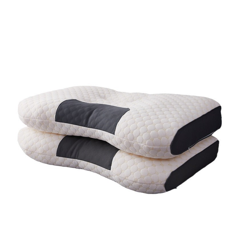 ELVIC™ Ergonomic Neck Massage Pillow – Washable Memory Foam Cervical Support