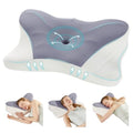 ELVIC™ Cooling Ergonomic Cervical Memory Foam Pillow – Dual Height Design