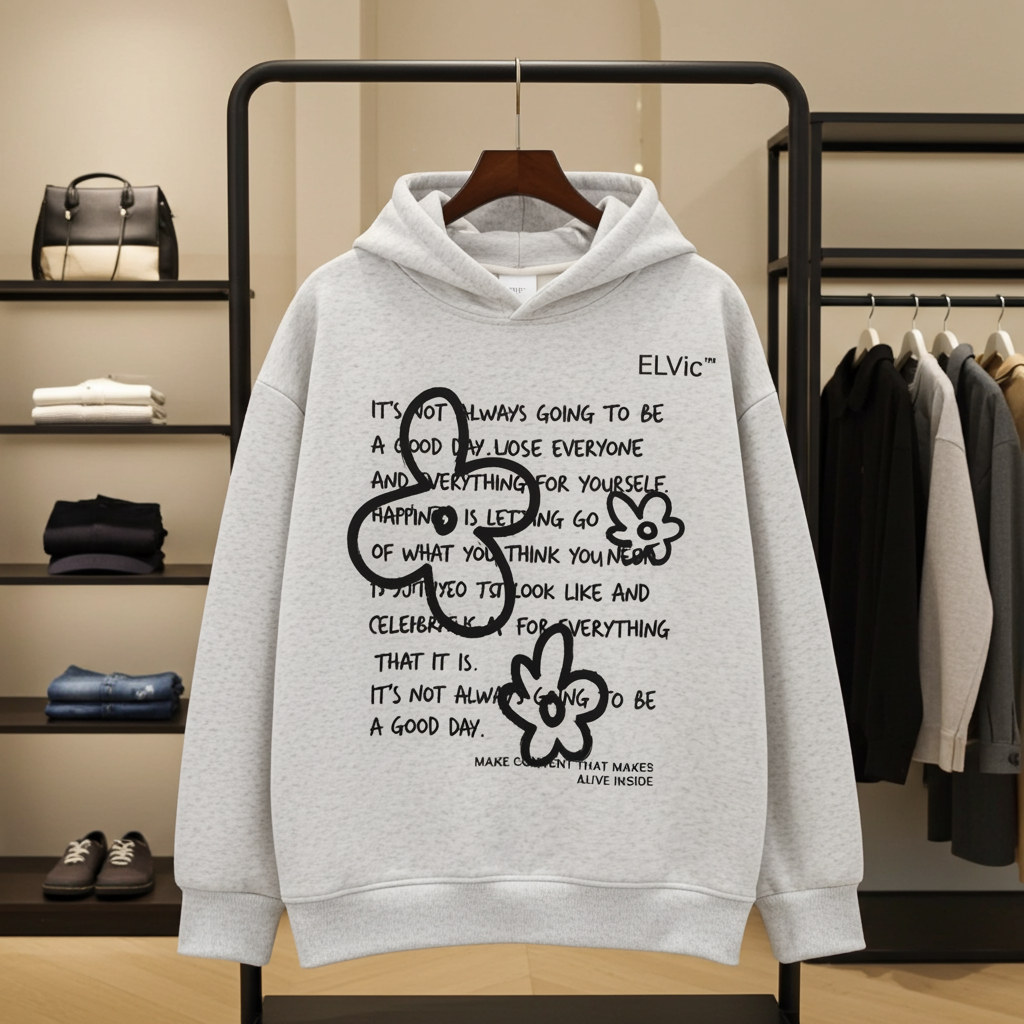 ELVic™ Essential Oversized Hoodie – Premium Streetwear Passform