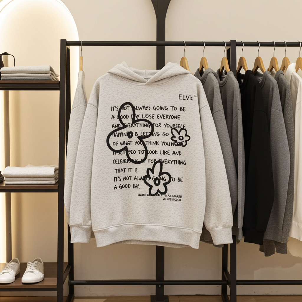 ELVic™ Essential Oversized Hoodie – Premium Streetwear Passform
