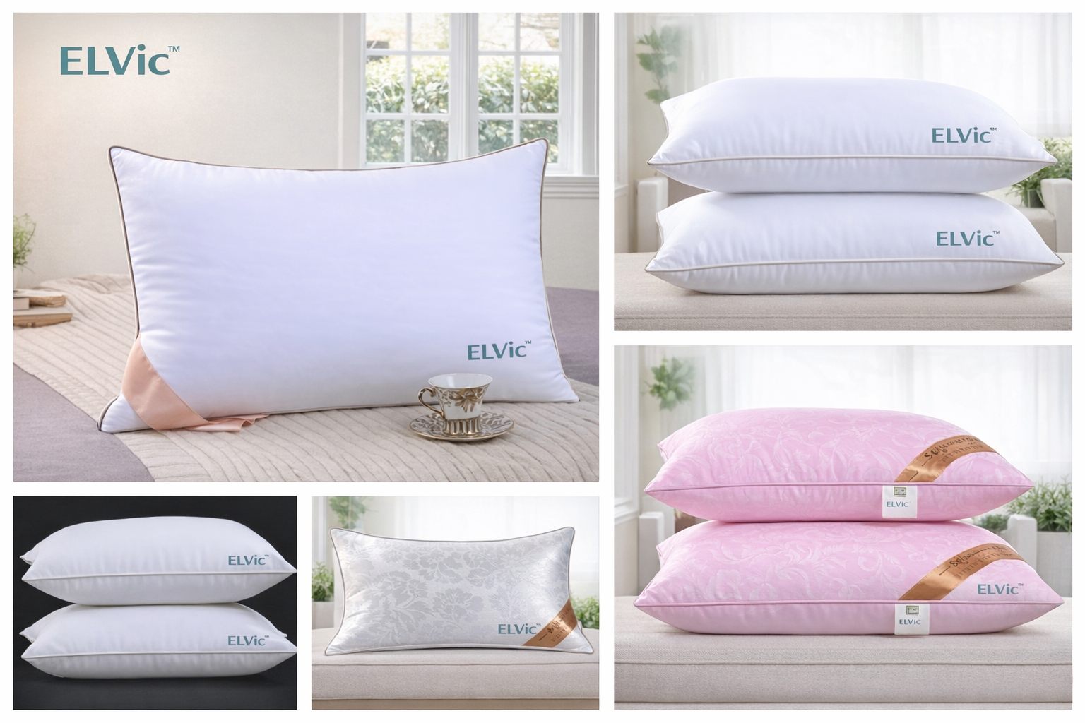 ELVic™ Five-Star Hotel Cervical Support Pillow
