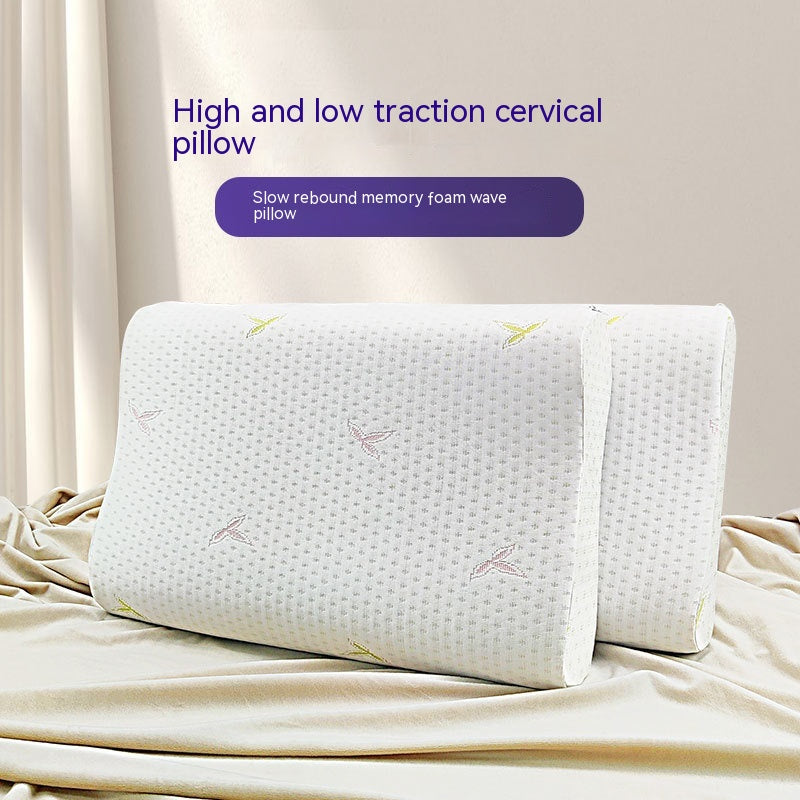 ELVic™ Butterfly Memory Foam Pillow – Ergonomic Comfort Sleep Support