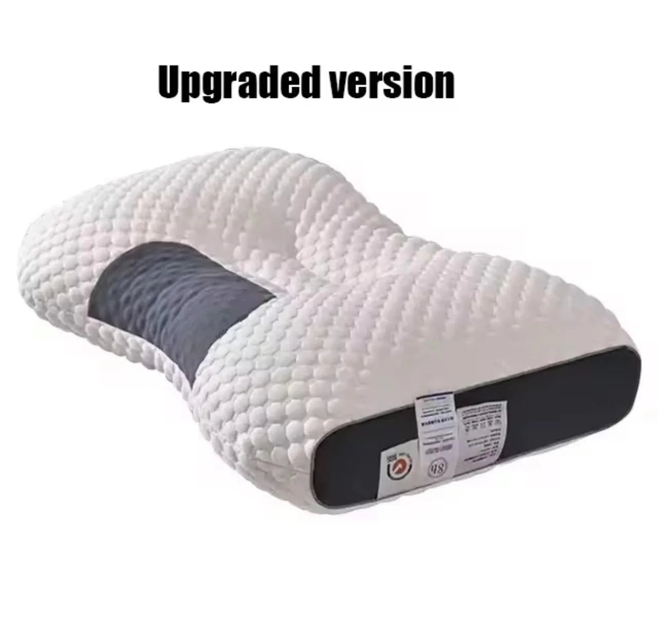 ELVIC™ Ergonomic Neck Massage Pillow – Washable Memory Foam Cervical Support