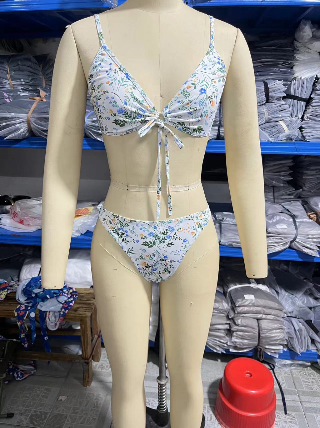ELVic™ Summer Sculpt Bikini Set – Breathable Banded Swimwear (Quick-Dry, High-Waist Fit)