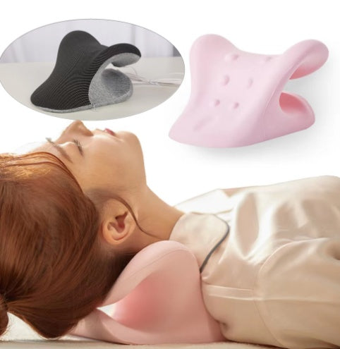 ELVIC™ HeatRelief Pro – Heated Cervical Traction & Neck Therapy Pillow
