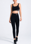 ELVic™ SculptFit Seamless Yoga Set – Women’s High-Waist Gym Bra & Leggings