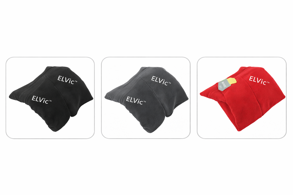 ELVic™ Travel U-Shaped Neck Pillow – Soft, Warm & Supportive