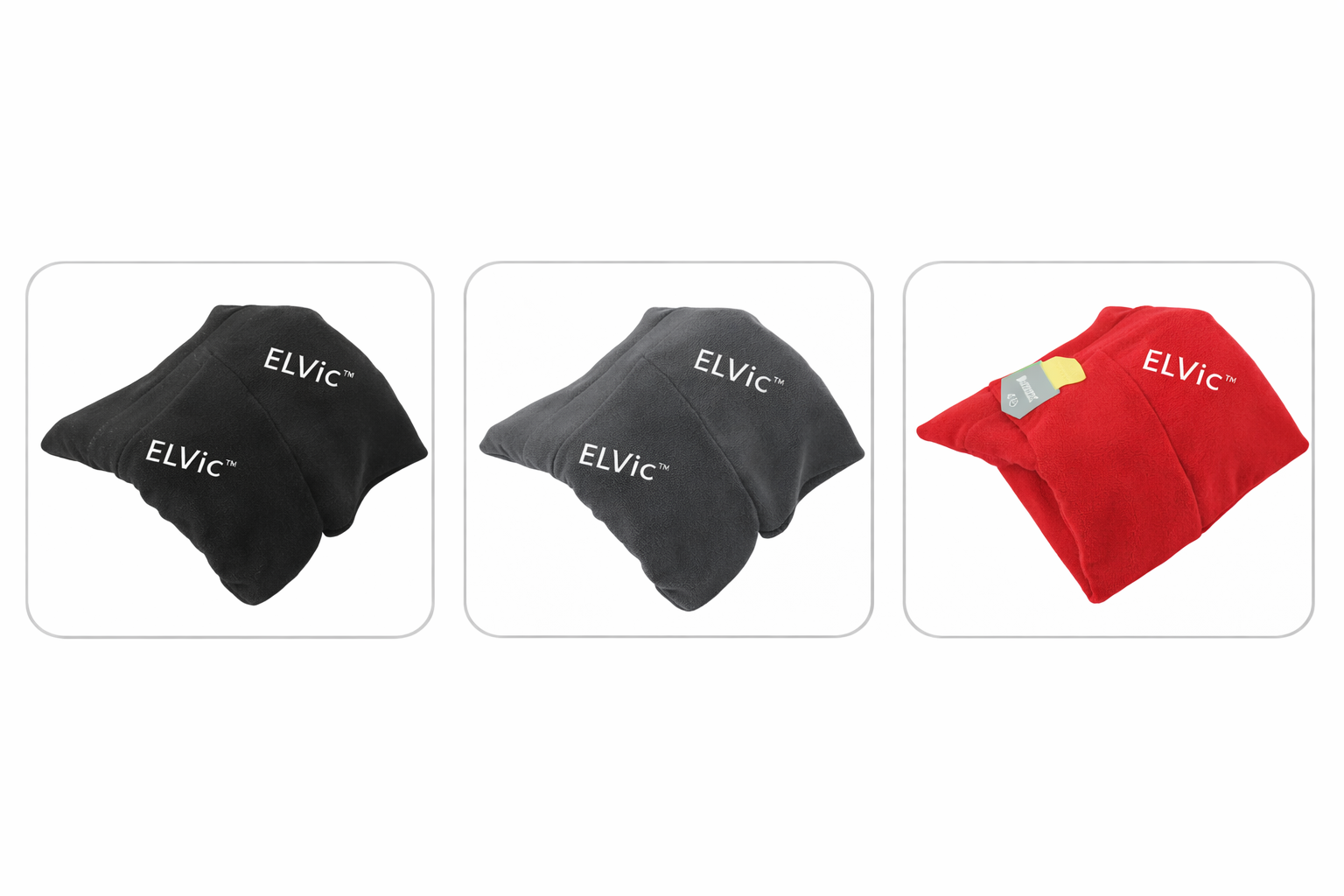 ELVic™ Travel U-Shaped Neck Pillow – Soft, Warm & Supportive