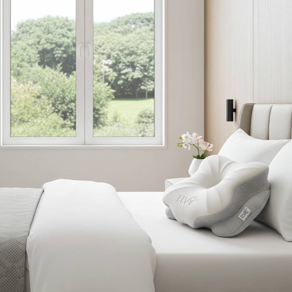 ELVic™ Cooling Butterfly Cervical Memory Foam Pillow