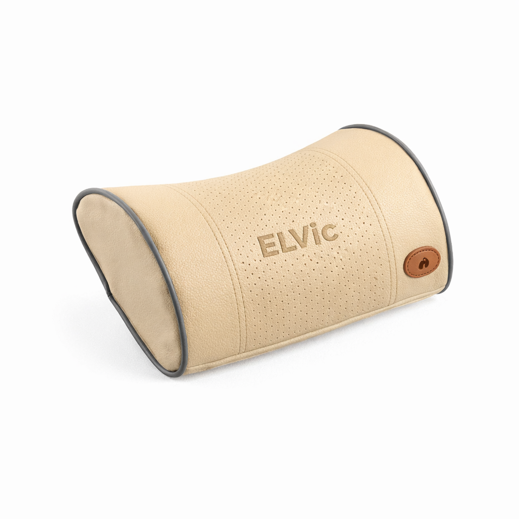 ELVic™ Adjustable Car Neck Support Pillow – Headrest for Driving & Travel Comfort