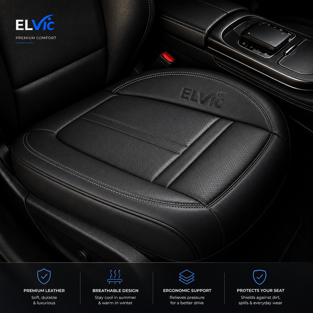 ELVic™ Premium All-Season Breathable Car Seat Cushion