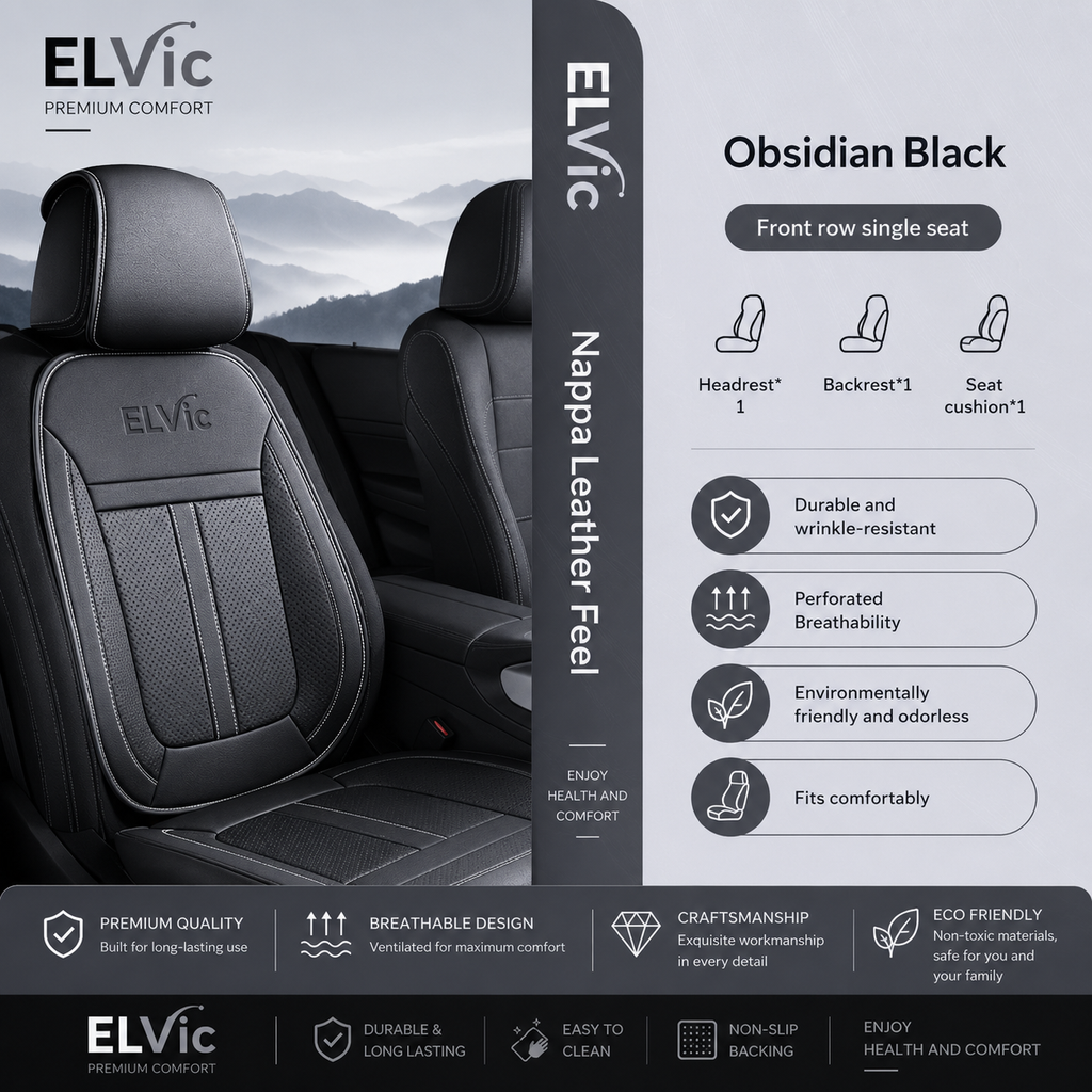 ELVic™ Premium All-Season Breathable Car Seat Cushion