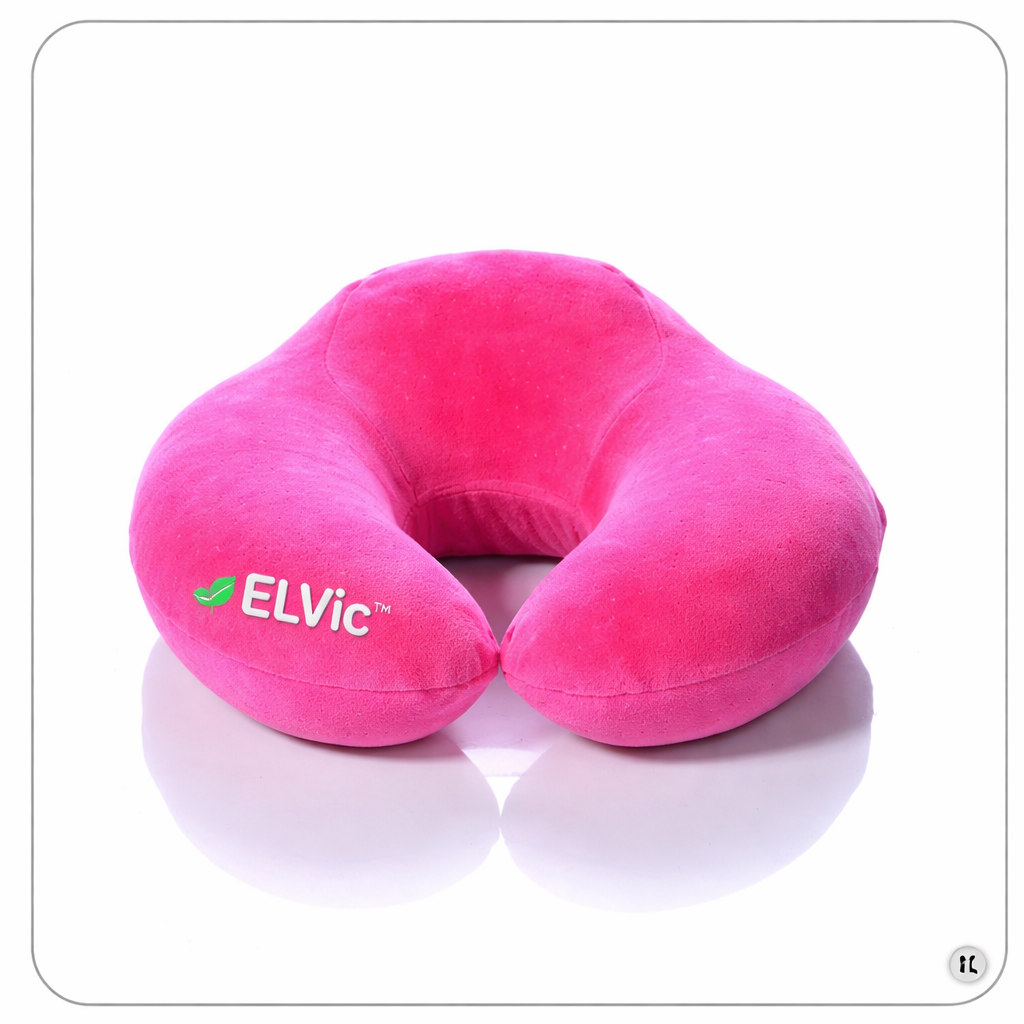 ELVic™ Space Memory Foam U-Shaped Neck Pillow | Slow-Rebound Comfort