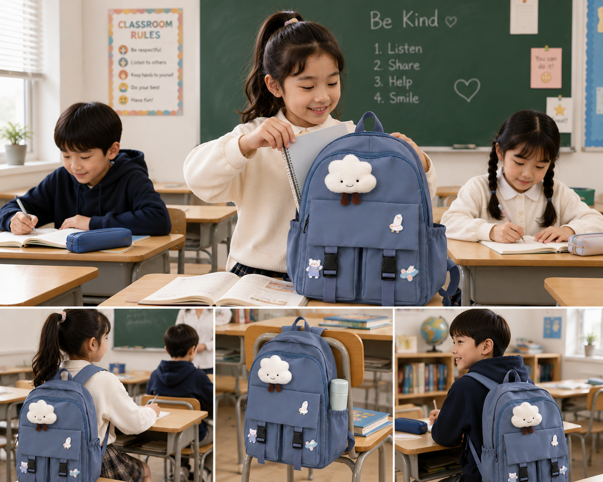 ELVic™ Everyday Student Backpack – Lightweight School & College Bag