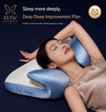 ELVic™ ButterflyCloud Pro – Ergonomic Cervical Memory Foam Pillow for Neck & Spine Support