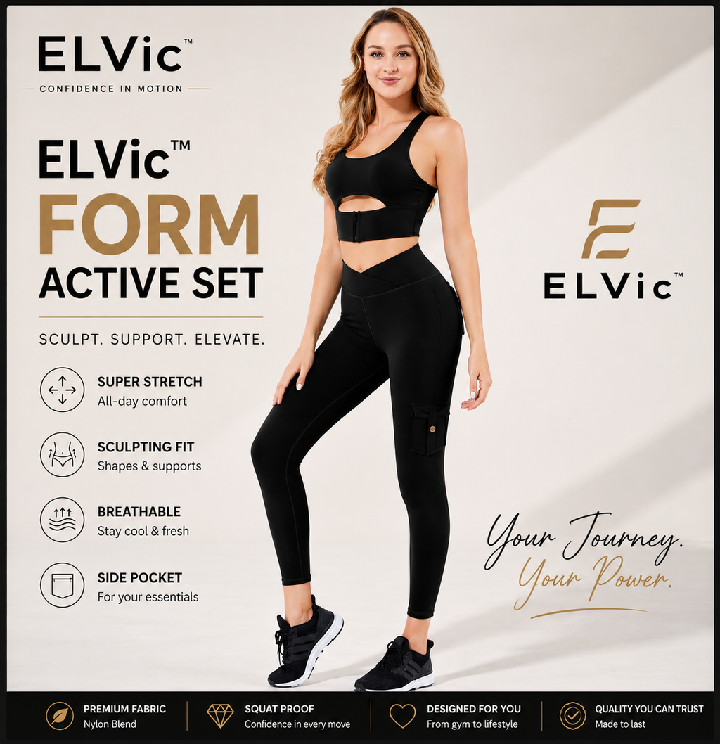 ELVic™ SculptFlex High-Waist Seamless Yoga Set