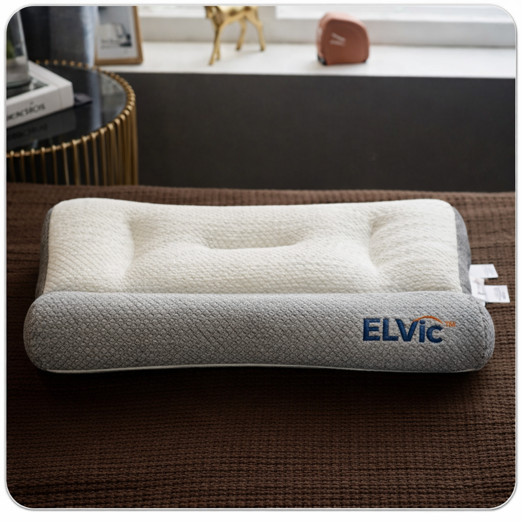 ELVic™ Ergonomic Soybean Fiber Neck Support Pillow