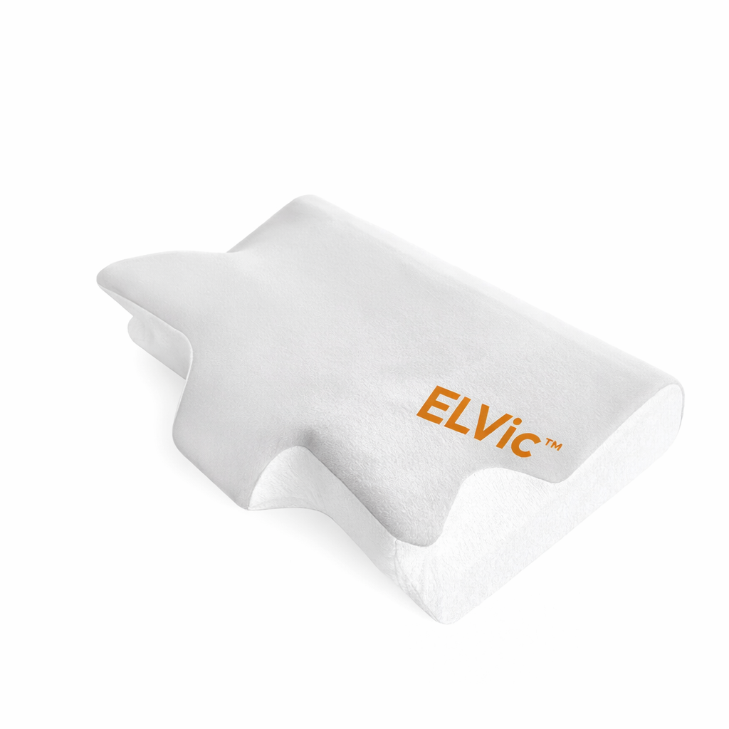 ELVic™ Washable Memory Foam Sleep Neck Pillow – Breathable Support