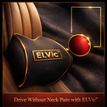 ELVic™ Memory Foam Car Neck Support Pillow – Ergonomic Headrest Cushion for Comfortable Driving