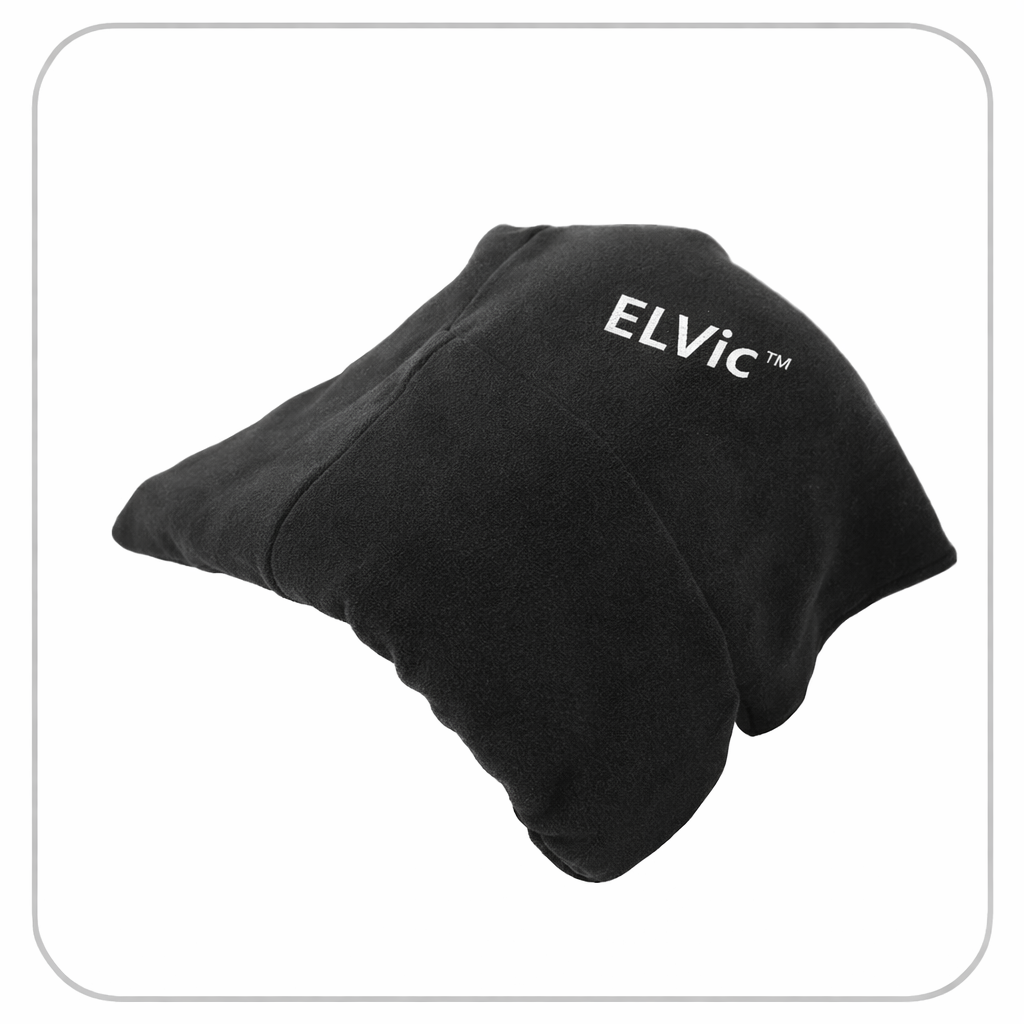 ELVic™ Travel U-Shaped Neck Pillow – Soft, Warm & Supportive