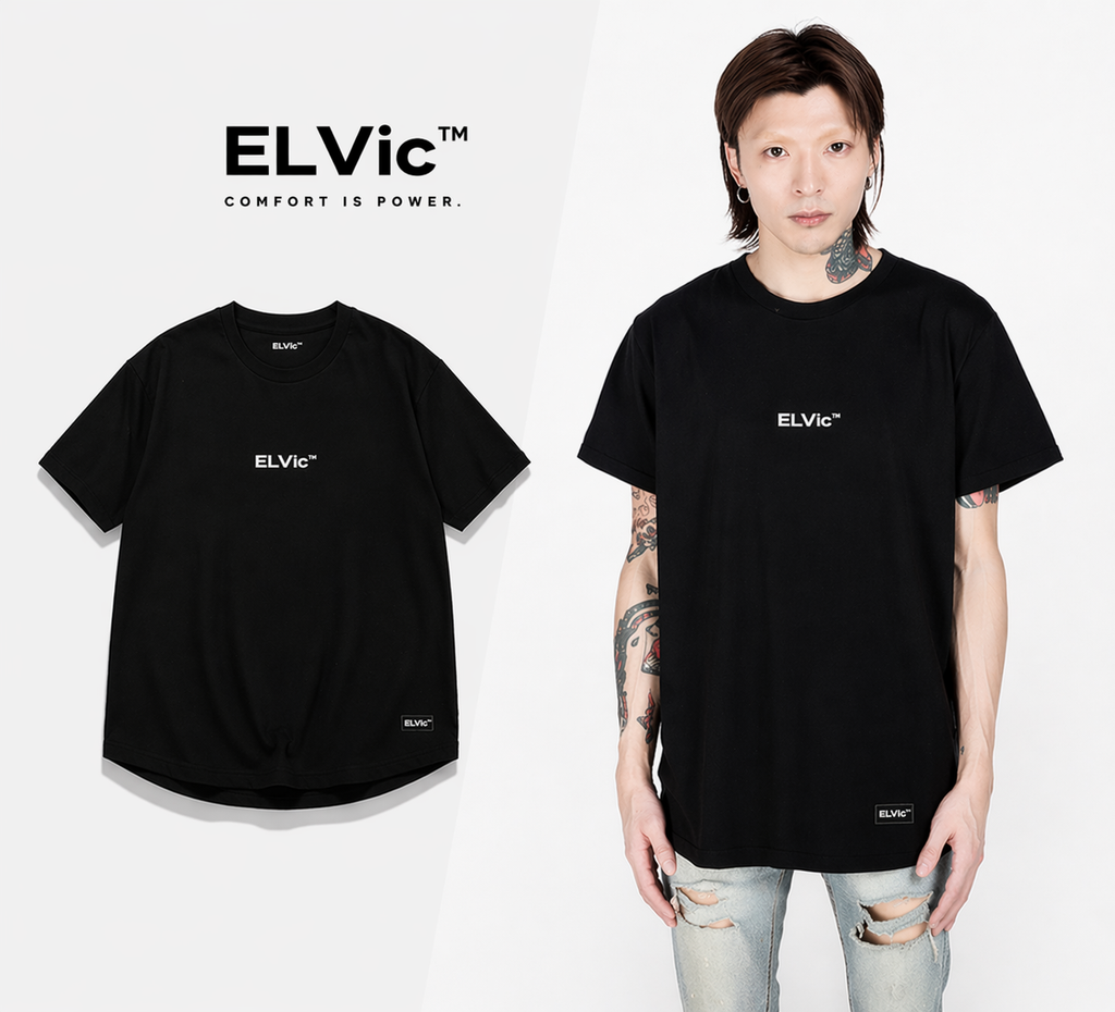 ELVic™ Oversized Premium T-Shirt – Comfort Streetwear Essential