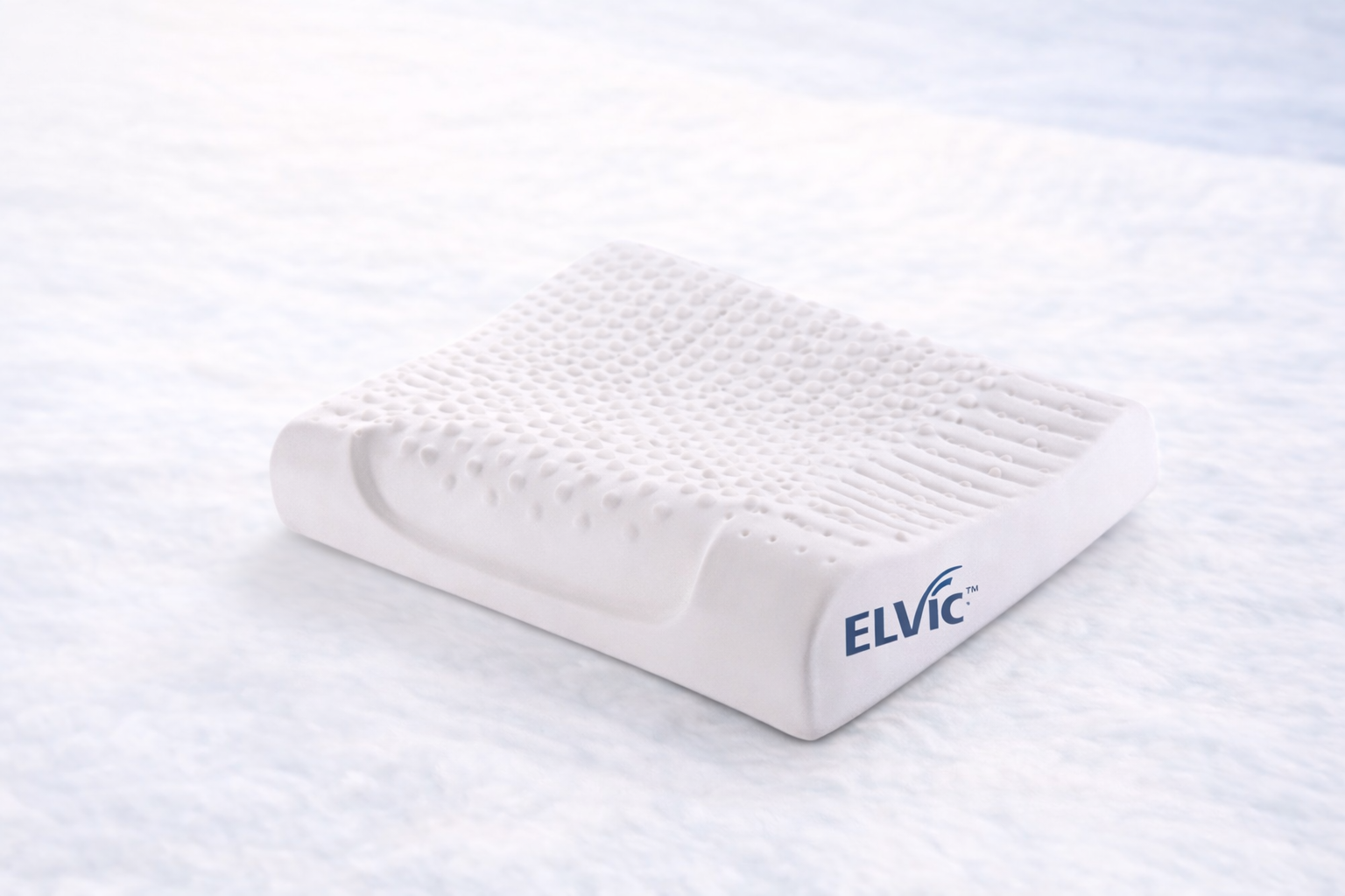 ELVic™ Natural Latex Ergonomic Neck Support Pillow for Better Sleep