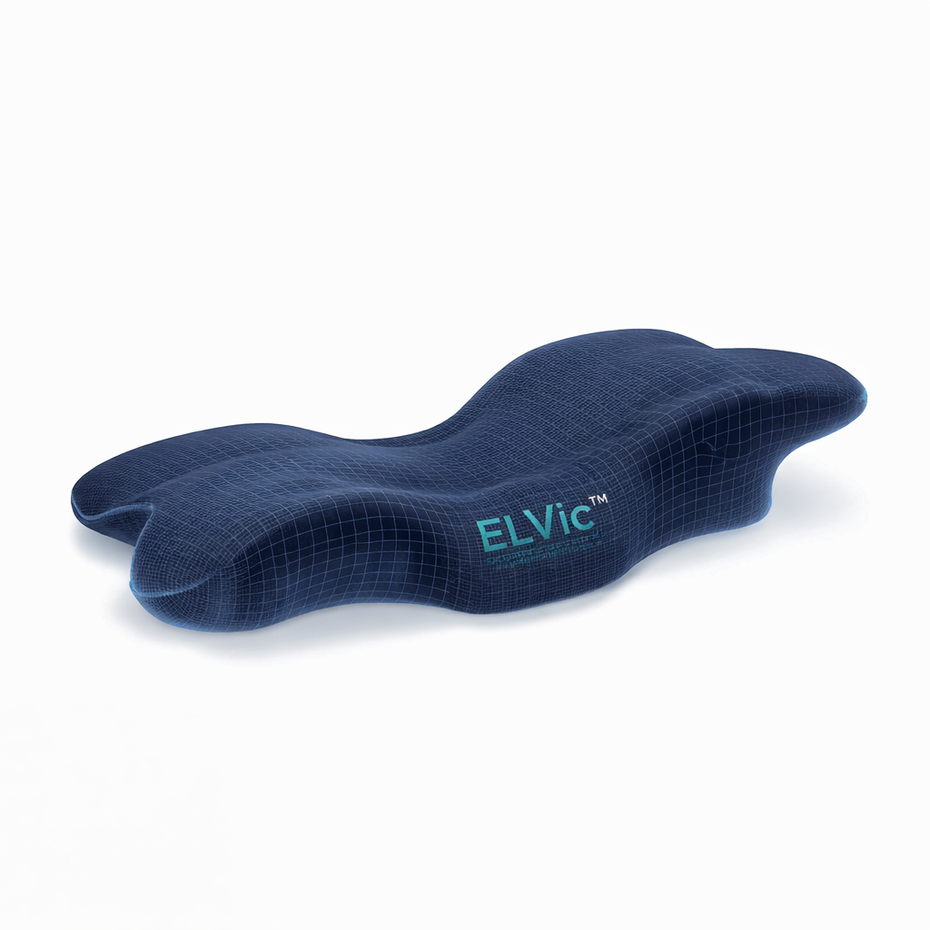 ELVic™ Luxury Hotel-Grade Memory Foam Neck Pillow