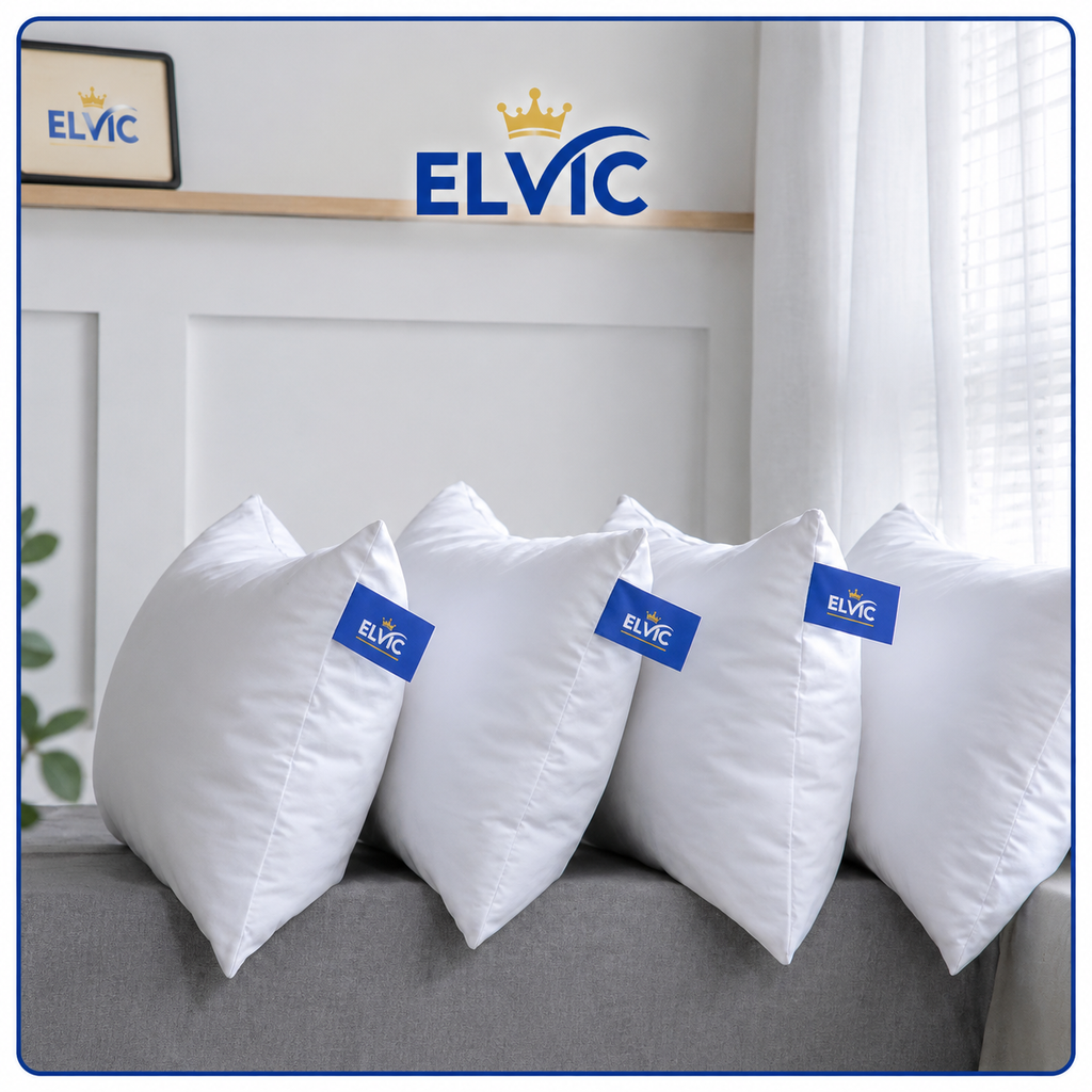ELVic™ Cooling Shredded Memory Foam Pillow – Adjustable Ergonomic Support