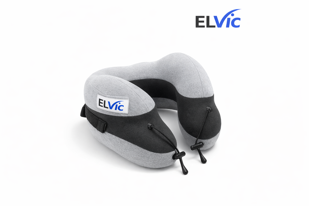 ELVic™ Travel Neck Support Pillow for Comfortable Rest