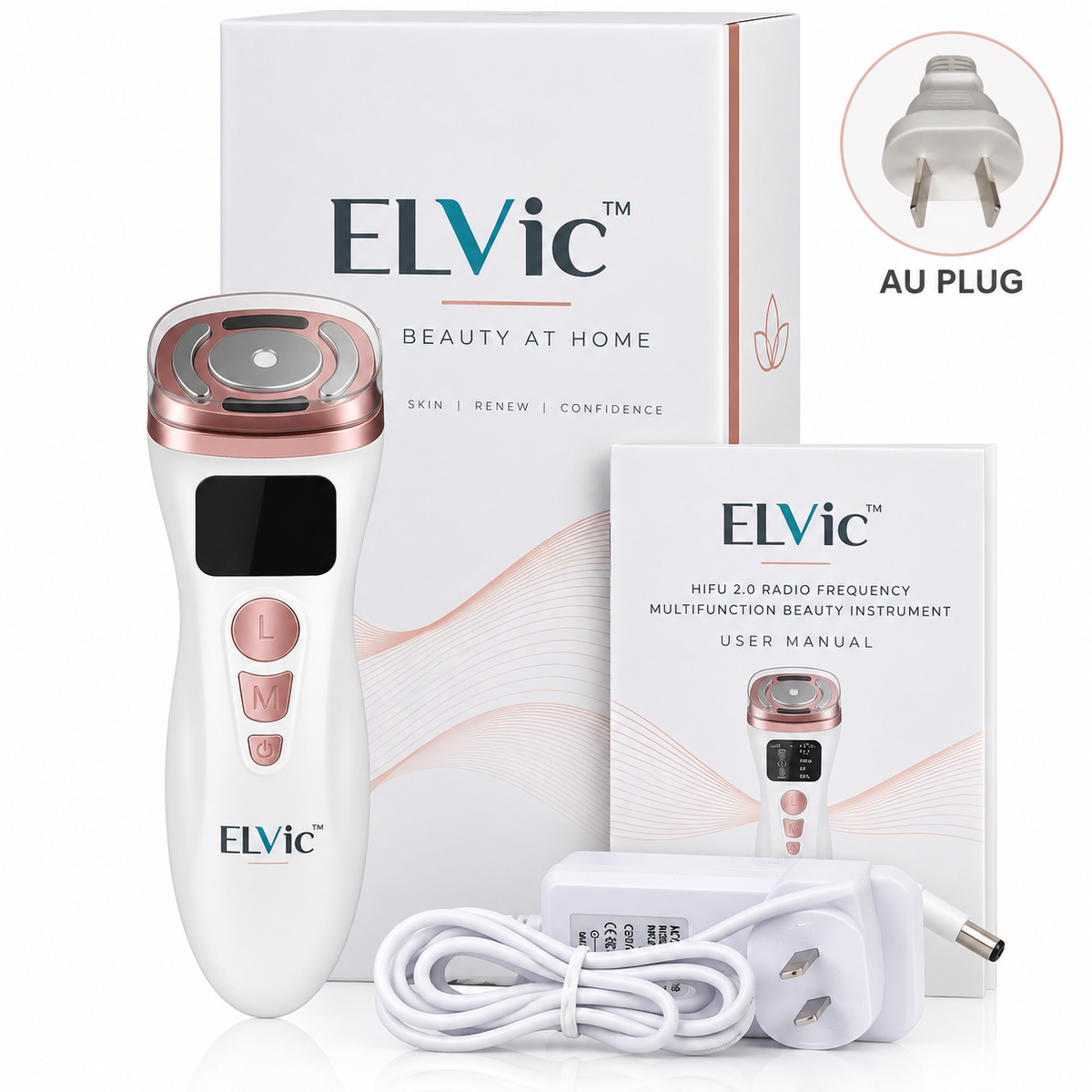 ELVic™ Mini Ultrasound & Radio Frequency Home Wellness Device