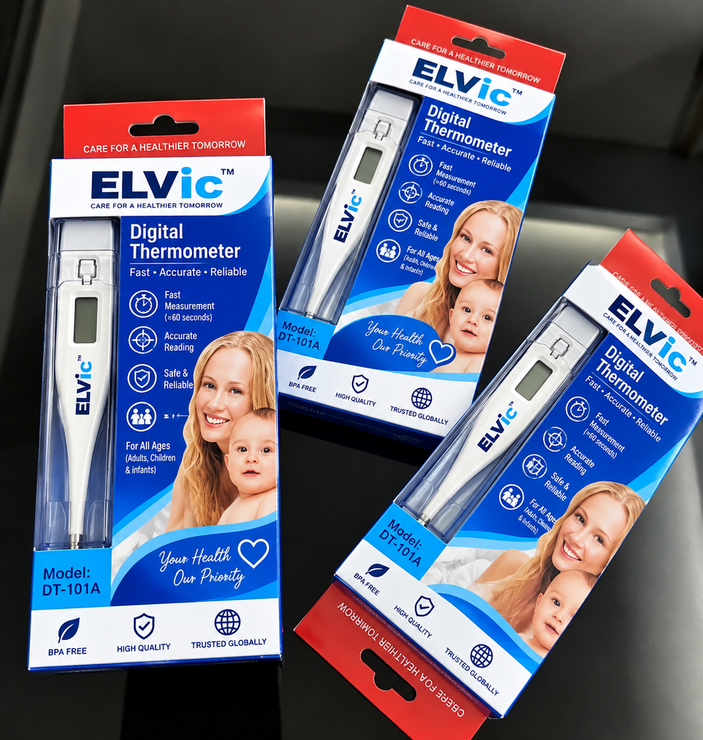ELVic™ Digital Thermometer – Fast & Accurate Temperature Measurement