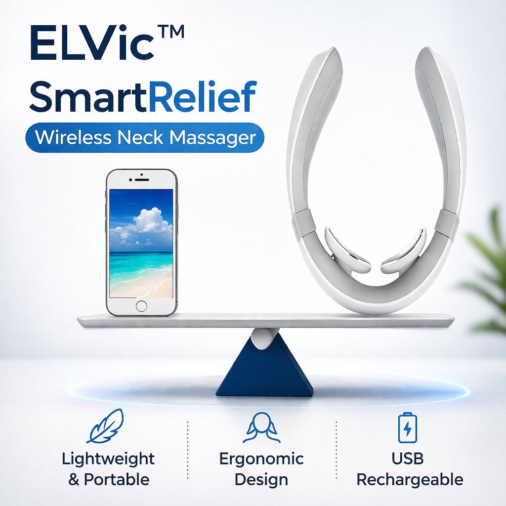 ELVic™ SmartRelief Wireless Neck Massager