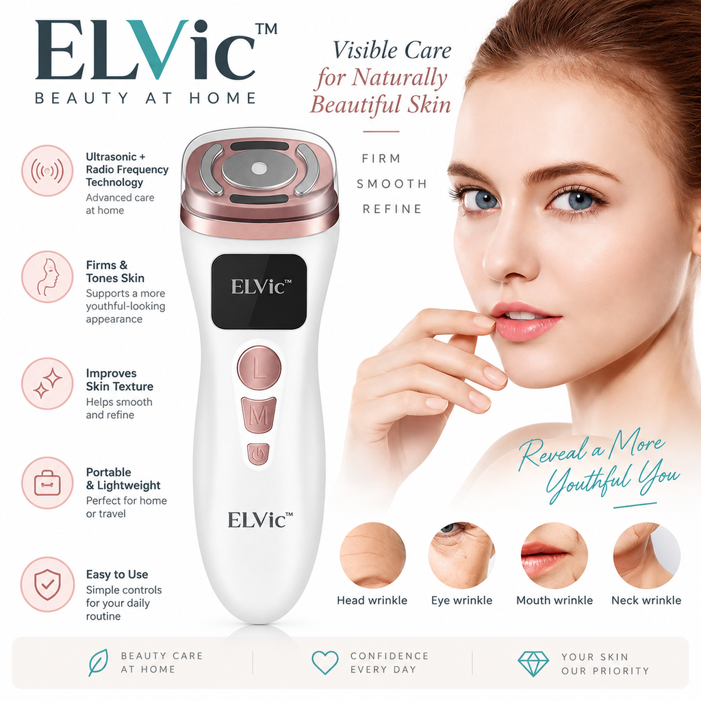 ELVic™ Mini Ultrasound & Radio Frequency Home Wellness Device
