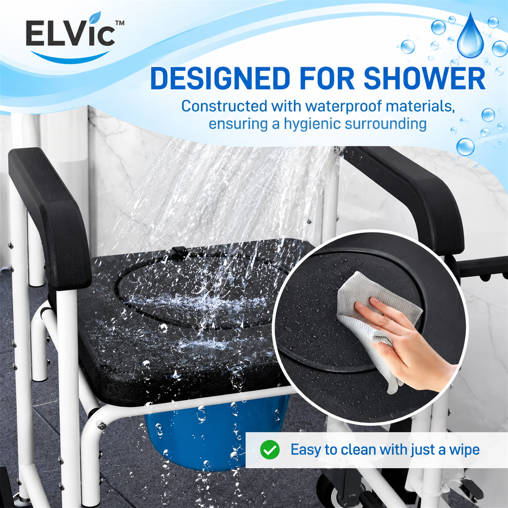 ELVic™ Accessibility Commode Wheelchair