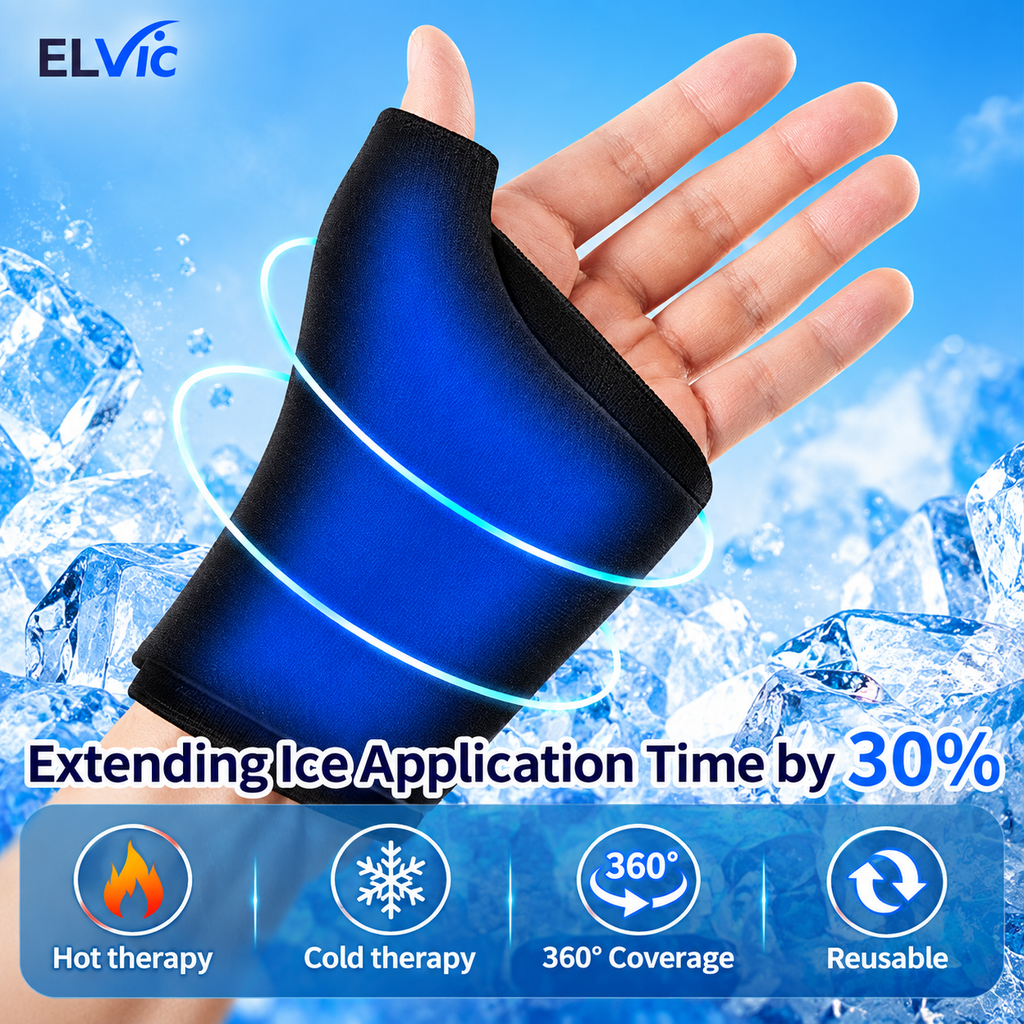 ELVic™ Reusable Hot & Cold Therapy Wrist Wrap