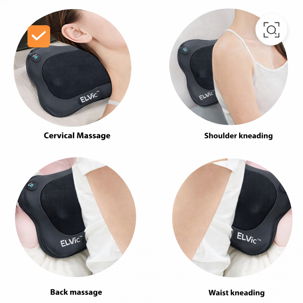 ELVic™ Deep Relief Neck Massage Pillow