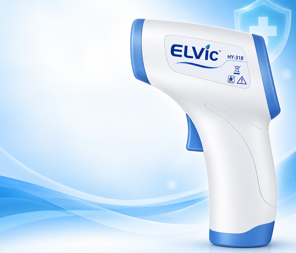 ELVic™ Medical Infrared Thermometer – Non-Contact Digital Forehead Thermometer