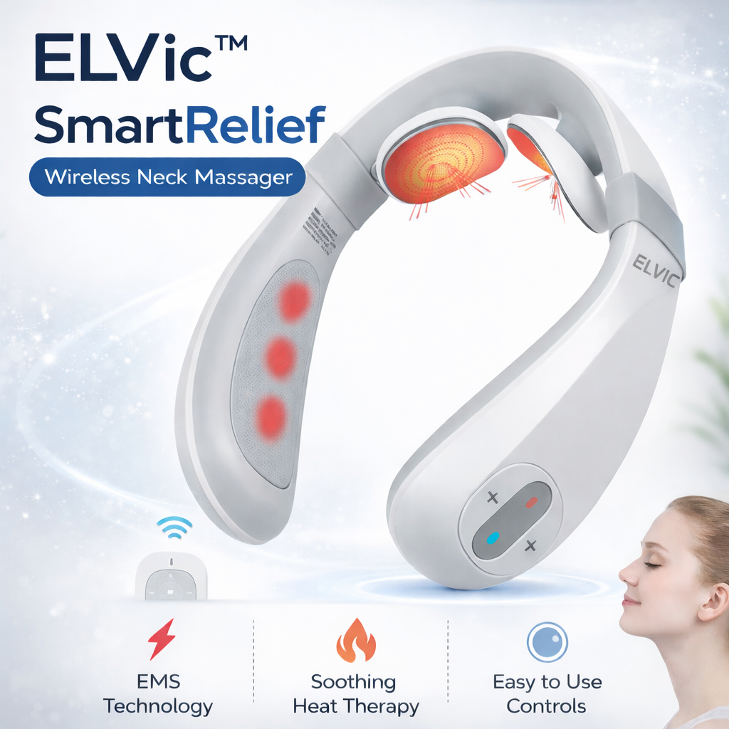 ELVic™ SmartRelief Wireless Neck Massager