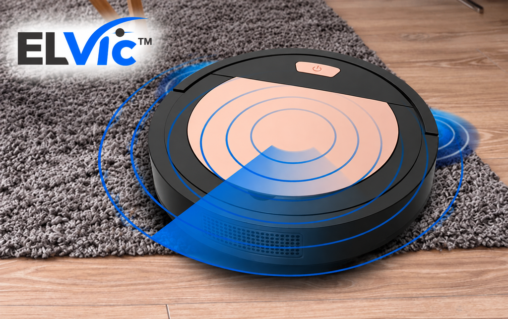 ELVic™ Smart Robot Vacuum & Floor Cleaner