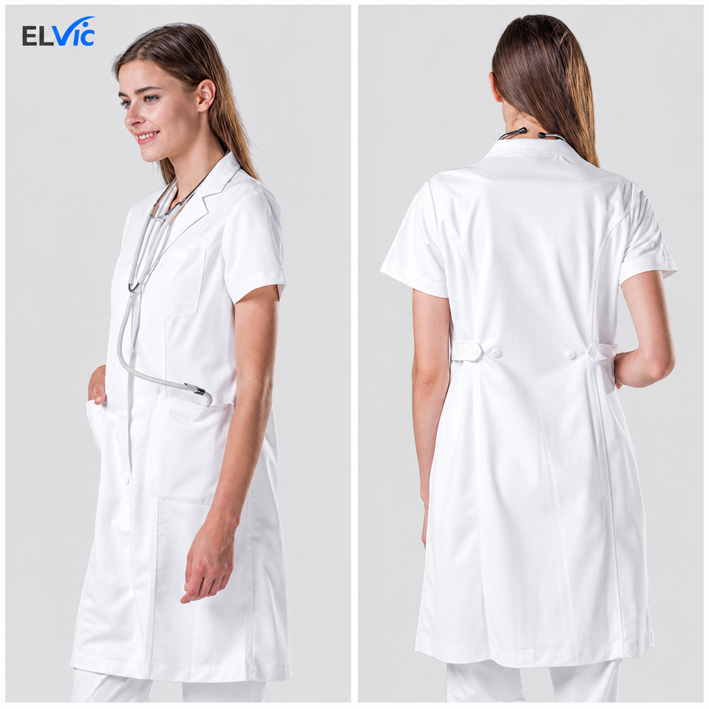 ELVic™ Professional Medical Lab Coat – Unisex